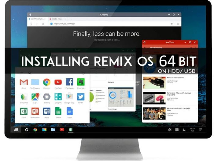 Android remix os for pc 32 bit download free